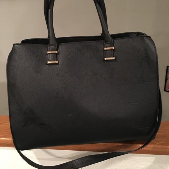 h&m black tote